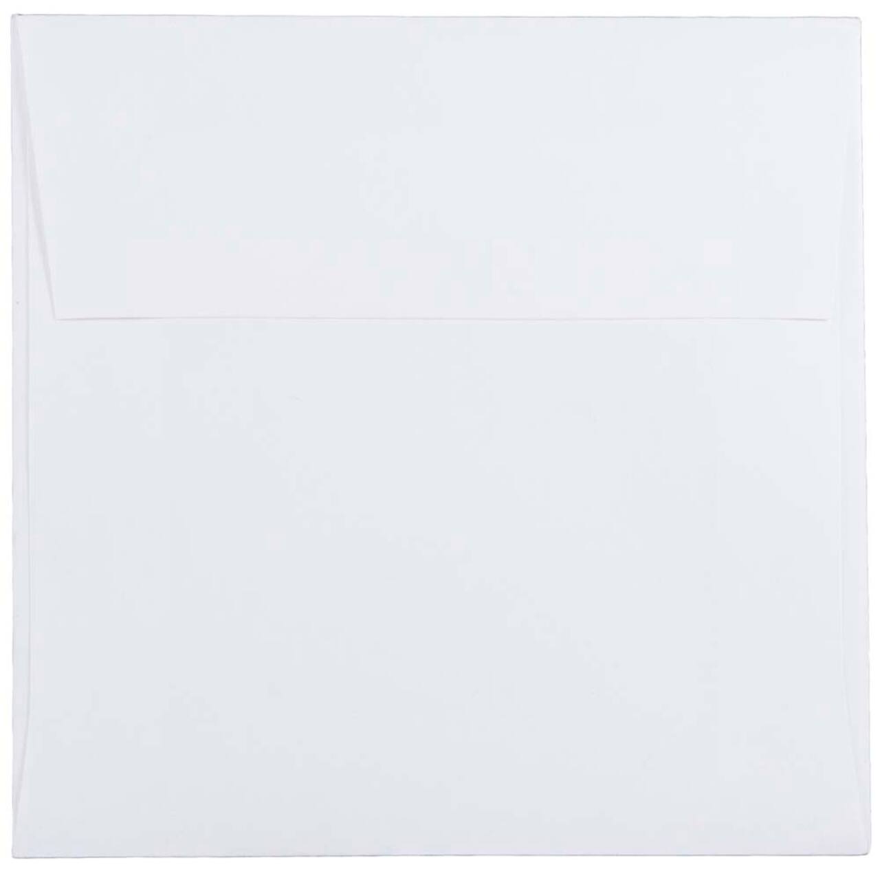 JAM Paper 5.5" x 5.5" White Square Invitation Envelopes